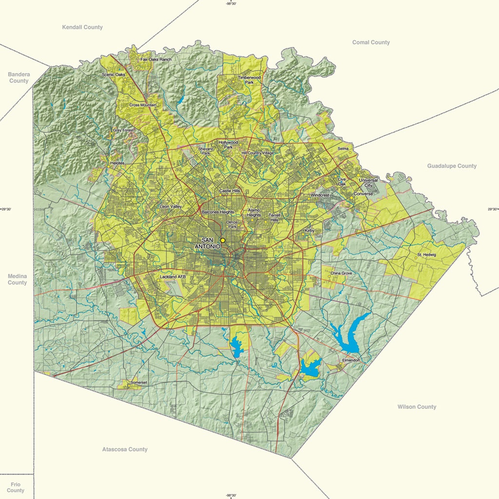 1-Site Offers Gis Resources For Texas Counties - Texas County Gis Map