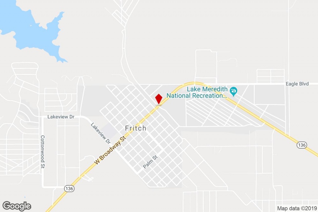 100 East Broadway, Fritch, Tx, 79036 - Service/gas Station Property - Fritch Texas Map