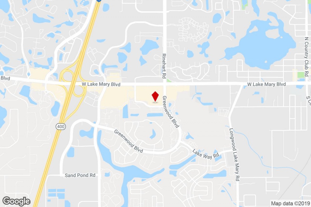 1061 S Sun Dr, Lake Mary, Fl, 32746 - Storefront Retail/office - Lake Mary Florida Map
