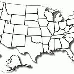 1094 Views | Social Studies K 3 | State Map, Map Outline, Blank   Blank Us Map Printable
