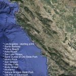 12 Ultimate Stops On Highway No. 1   California Scenic Highway Map