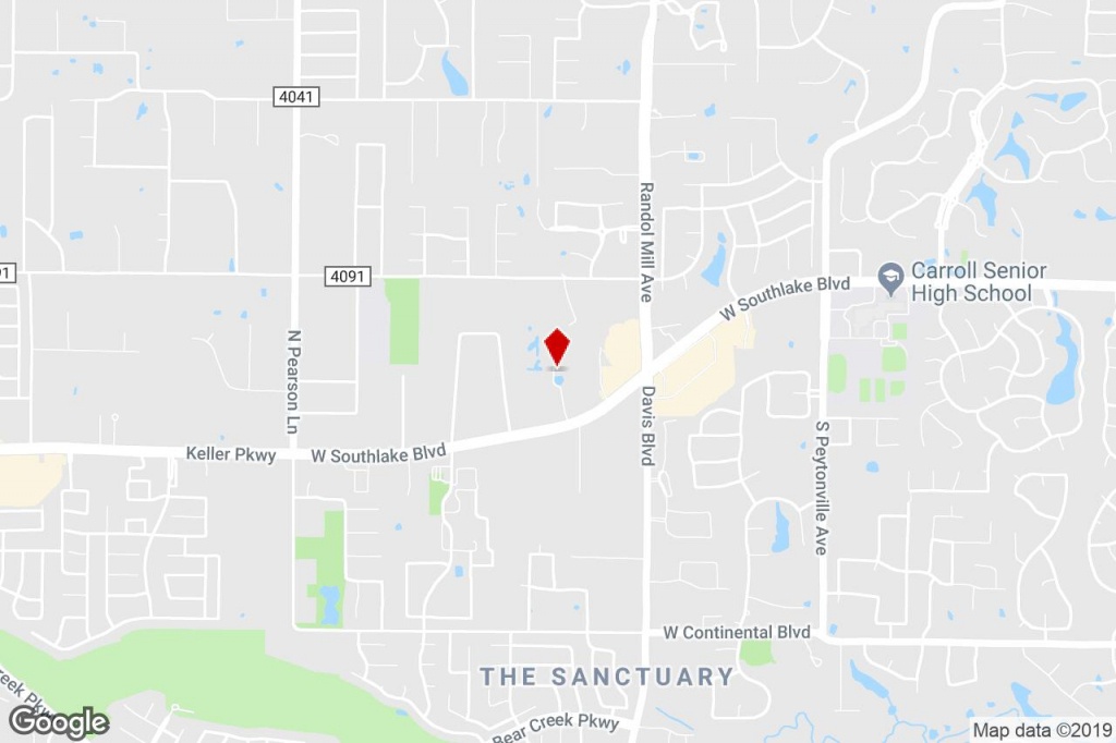 121 River Oaks Dr, Southlake, Tx, 76092 - Property For Lease On - Southlake Texas Map