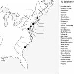 13 Colonies Map Quiz Coloring Page | Free Printable Coloring Pages   Map Of The 13 Original Colonies Printable