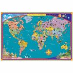 14964 1 1200Px Children S Map Of The World 9   World Wide Maps   Children&#039;s Map Of The World Printable