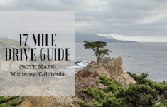 17 Mile Drive Monterey In Pictures (With Maps) – Bright Lights Of - 17 Mile Drive California Map