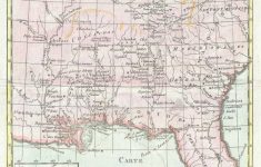 1780 Bonne And Raynal Map Of Florida, Louisiana, And The Carolinas - Florida Louisiana Map