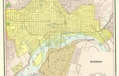 1901 Antique Richmond City Map Reproduction Print Of Richmond - Printable Map Of Richmond Va