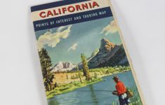 1950S California Road Map Book From Chevron Gas And Rpm Motor | Etsy - California Road Map Book