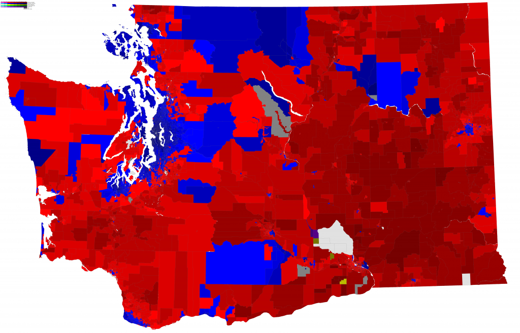 2016 Presidential General Election Maps – Ryne Rohla - California Voting Precinct Map