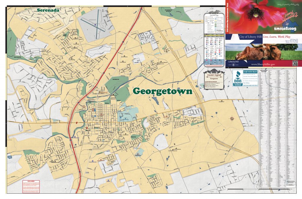 2018 Edition Map Of Georgetown Tx Pages 1 2 Text Version Anyflip Georgetown Texas Map 1024x675 