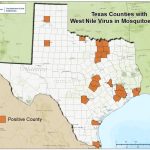 2018 Texas West Nile Virus Maps   Mountain Lions In Texas Map
