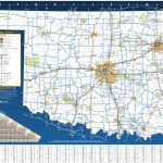 2019 2020 State Map   Road Map Of Texas And Oklahoma
