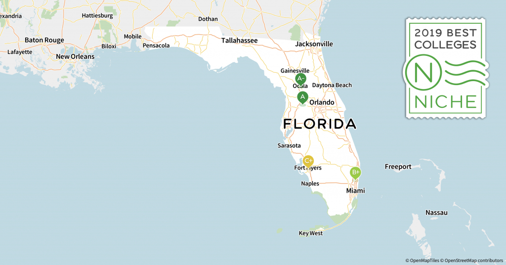2019 Best Colleges In Florida - Niche - Miami Lakes Florida Map