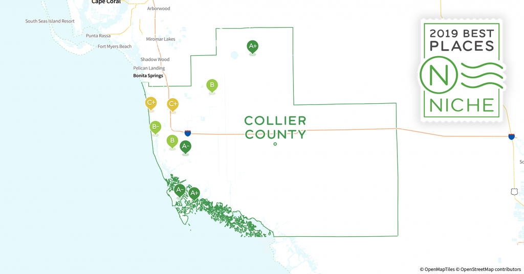2019 Best Places To Live In Collier County, Fl - Niche - Immokalee Florida Map