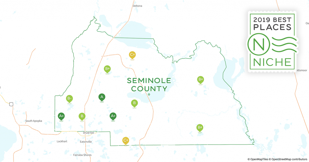 2019 Best Places To Live In Seminole County, Fl - Niche - Map Of Seminole County Florida