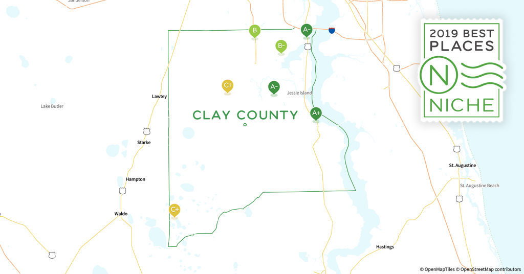 2019 Best Places To Raise A Family In Clay County, Fl - Niche - Fleming Island Florida Map