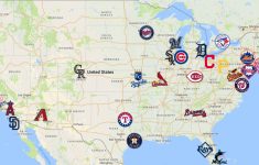 2019 Map Of Mlb Teams | Baseball | Mlb Teams, Mlb, Sports Logo - California Baseball Teams Map