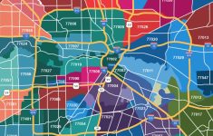 2019 Update: Houston Texas Zip Code Map | Houstonproperties - Map Of Northwest Houston Texas