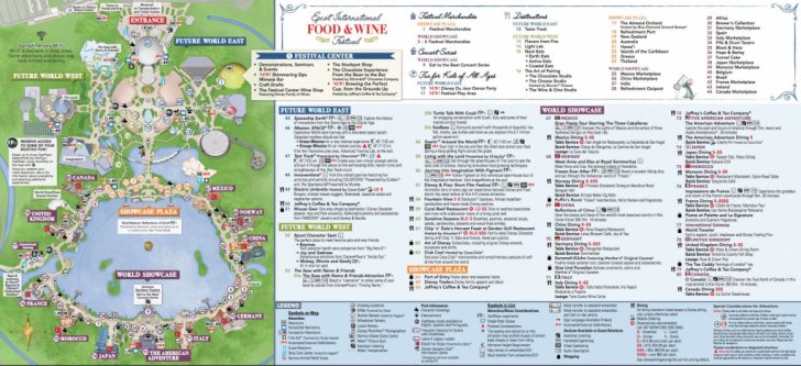 Printable Disney World Maps 2017