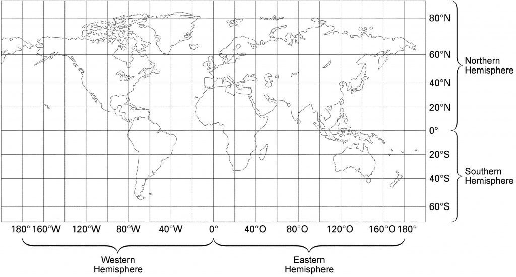 23 World Map With Latitude And Longitude Lines Pictures - Map Of World Latitude Longitude Printable