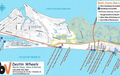 30A &amp; Destin Beach Access - Destin Wheels Rentals In Destin, Fl - Emerald Coast Florida Map