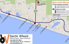 30A &amp; Destin Beach Access - Destin Wheels Rentals In Destin, Fl - Map Of Destin Florida And Surrounding Cities