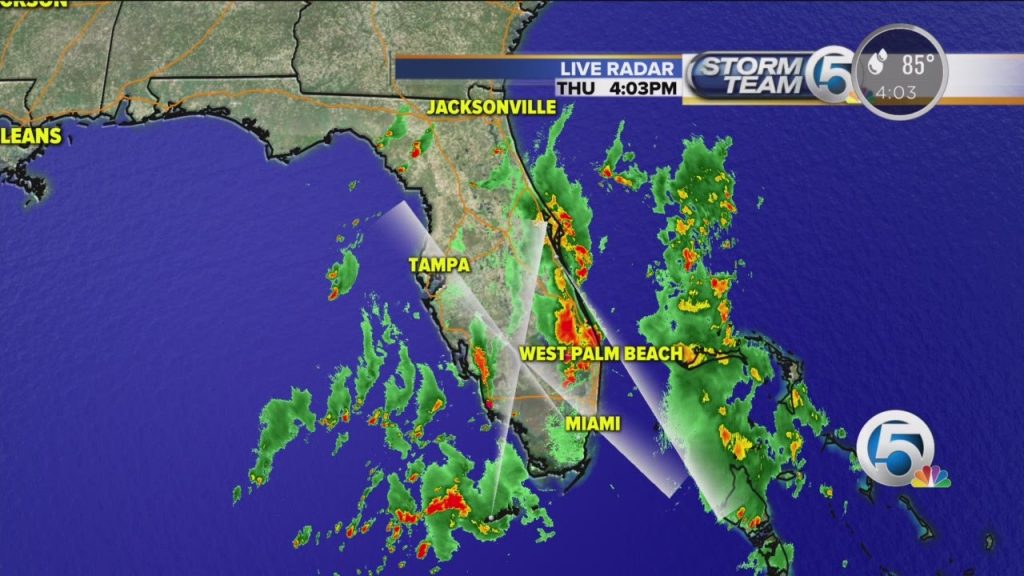 4 P M Thursday Weather Forecast For South Florida Youtube Florida Doppler Radar Map 1024x576 