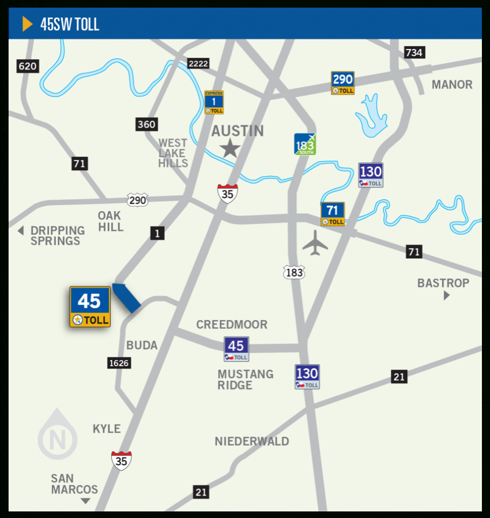 45Sw Toll | Central Texas Regional Mobility Authority - I 35 Central Texas Traffic Map