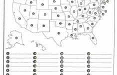 50 States Map | 50 State Marathon Calendars Map | Homeschool - 50 States And Capitals Map Printable