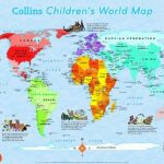 61K B4Hqlil Children S Map Of The World 2   World Wide Maps   Children&#039;s Map Of The World Printable