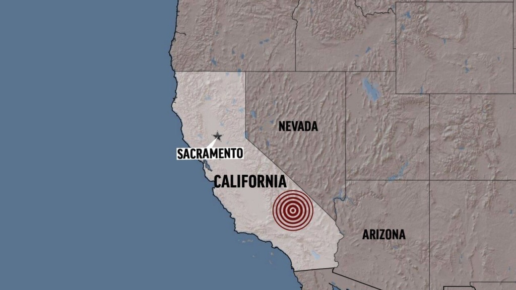 7.1 Magnitude Earthquake Shakes Up Southern California - Sexual Predator Map California