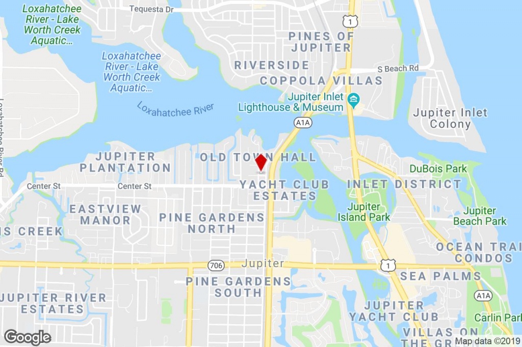 935 Townhall Ave, Jupiter, Fl, 33458 - Loft/creative Space Property - Jupiter Beach Florida Map
