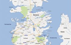 A Game Of Thrones Map, Google Maps Style - Nerdist - Game Of Thrones Printable Map