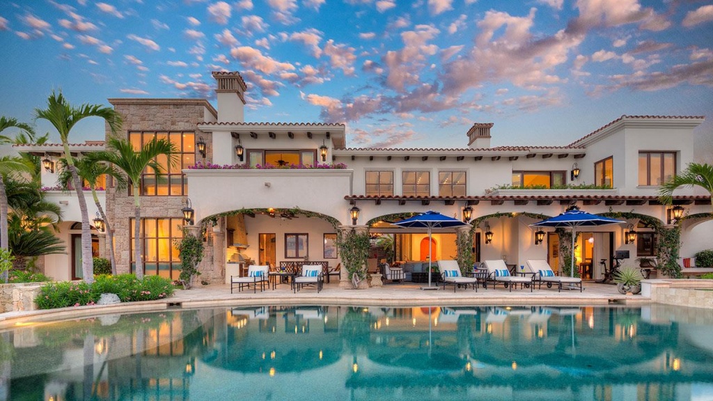 A House With Sweeping Ocean Views In Baja California Sur - Mansion - Baja California Real Estate Map