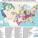 A Map Of The United States Shows The Locations Of Electric Utilities   Florida Power Companies Map