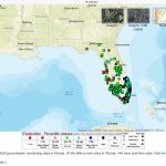 A Map Of Usgs Groundwater Monitoring Sites In Florida. Of The 606   Florida Earthquake Map