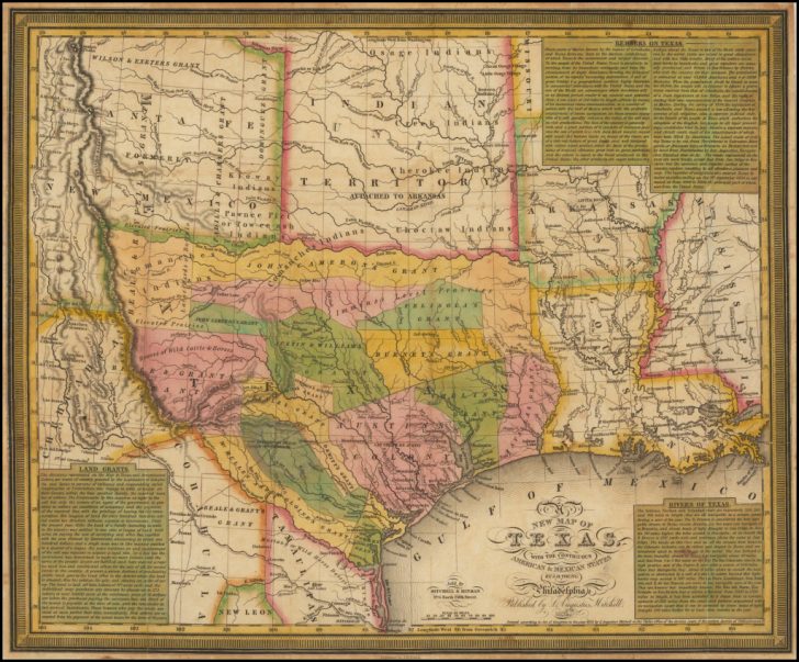 Vintage Texas Maps For Sale