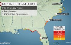 Accuweather On Twitter: "a Significant Amount Of Water Will Be - Mexico Beach Florida Map