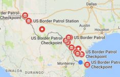 Aclu On Twitter: "🚨 Texas Is Refusing To Close Customs And Border - Border Patrol Checkpoints Map Texas