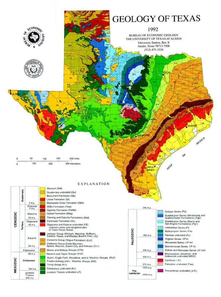 Active Fault Lines In Texas Of The Tectonic Map Of Texas Pictured