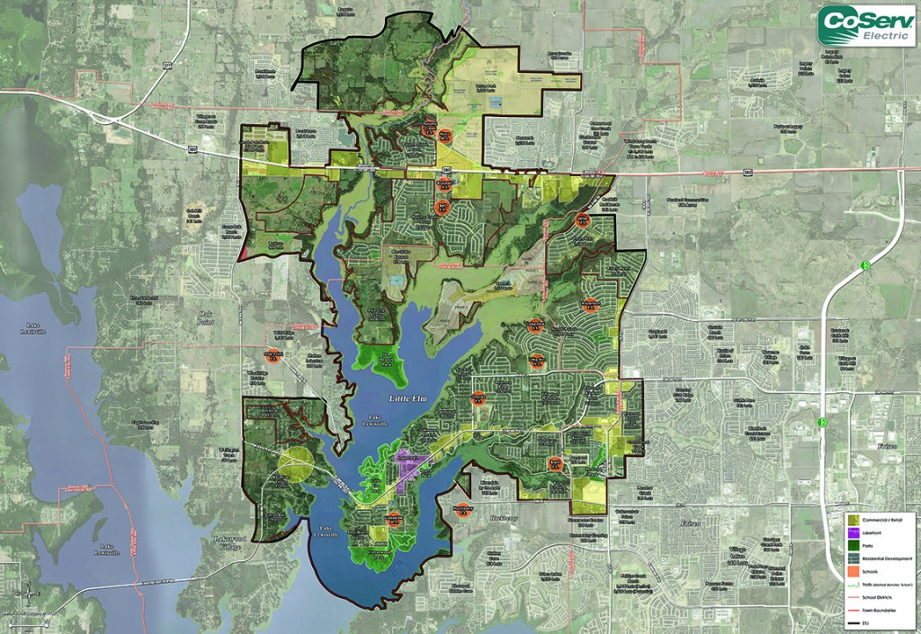 Aerial Map/location – Little Elm Economic Development Corporation - Google Maps Denton Texas