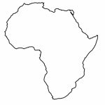 Africa Map Outline Printable   Lgq   Africa Outline Map Printable