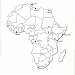 Africa Map With Capitals Printable | Campinglifestyle   Printable Map Of Africa With Capitals
