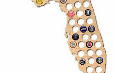 After 5 | Florida Beer Cap Map | Nordstrom Rack - Florida Beer Cap Map