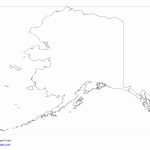 Alaska Outline Map | Printable World Maps   Coloring Home   Printable Maps By Waterproofpaper Com