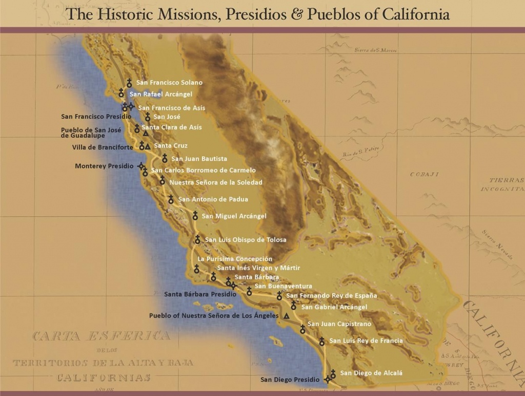 All 21 California Missions | Places I Am Going To Go. In 2019 - Southern California Missions Map