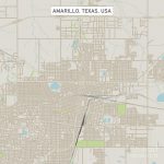 Amarillo Texas Us City Street Map Digital Artfrank Ramspott   City Map Of Amarillo Texas