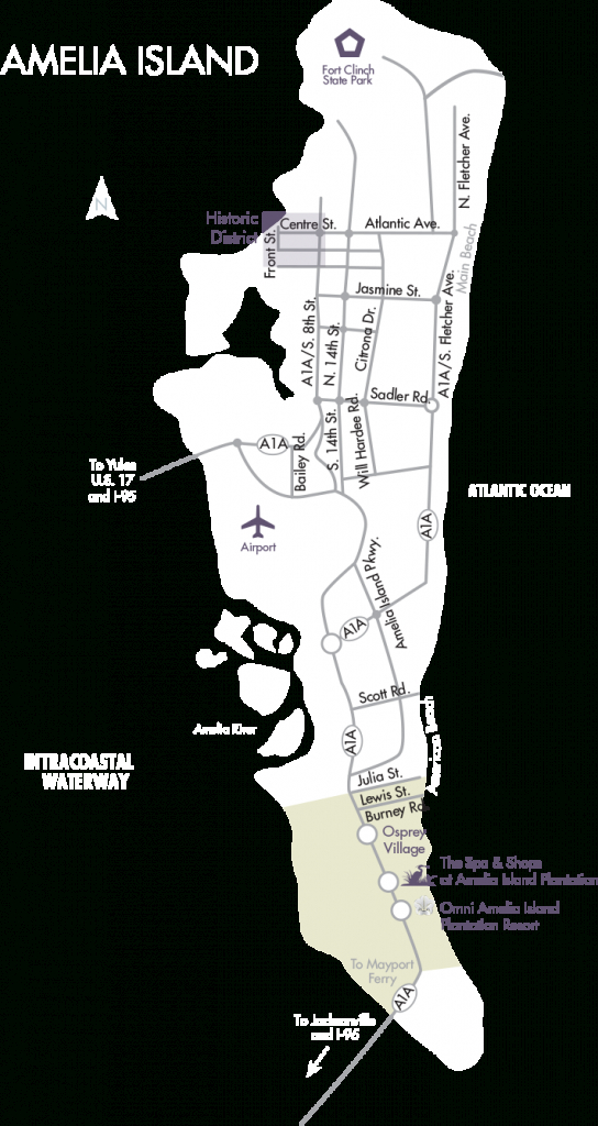 Amelia Island Real Estate | Fernandina Beach Homes For Sale - Amelia Island Florida Map