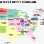 America The Brew Tiful: Mapping The Best Brewery In Each State   Zippia   Florida Brewery Map