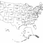 American Map States Quiz Us State Capitals Test Usa Names Of States   United States Map States And Capitals Printable Map